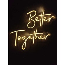 Normadia Neon Yazı Tabela, Nişan ve Organizasyonlar Için Parlak Işık Dekoru