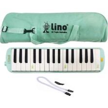 Aylina Bfs 32 Tuşlu Bez Çantalı Melodika Pastel Yeşil