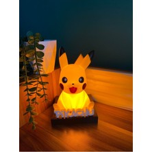 Normadia Sevimli Pikachu Çocuk Odası Gece Lambası, Sıcak ve Yumuşak Işık