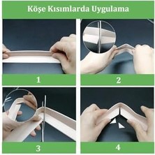 Skygo Banyo Küvet Mutfak Lavabo Beyaz Su Sızdırmaz Bant Su Geçirmez Bant 3.2 M