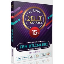 Paraf Yayınları Elit Karma 6. Sınıf 15'li Konu Sıralı Fen Bilimleri Denemeleri