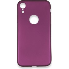 Marsilyan iPhone Xr Kılıf First Silikon - Mürdüm
