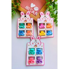 12 Adet Soft Renkli Mandal Toka (3 Farklı Model)