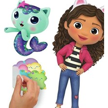 Skygo RMK4823SCS Peel And Stick Duvar Çıkartmaları, Pembe, Mor, Mavi