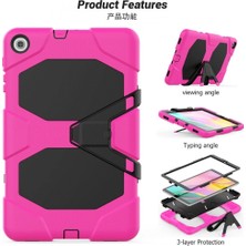 Marsilyan Samsung Galaxy T510 Tab A 10.1 Kılıf Griffin Tablet Kapak - Pembe