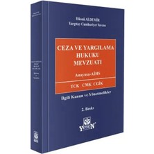 Yetkin Yayınları Ceza ve Yargılama Hukuku Mevzuatı