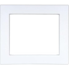 Skygo Oatey 38941 Plastik Quadtro Çamaşır Makinesi Kutusu Yüz Plakası, 1, Beyaz