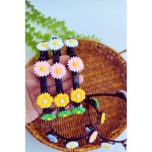 Papatya Çiçekli Taç Mandallı Taç Kıskaçlı Taç 1 Adet