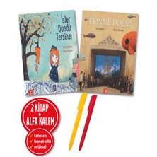 Redhouse Kidz Yayınları Alfa Kalem+Işler Döndü Tersine!+Dönme Dolap Tülin Kozikoğlu 2 Kitap Yeni Hikayeler