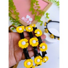 Papatya Çiçekli Taç Mandallı Taç Kıskaçlı Taç 1 Adet