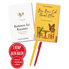 Destek Yayınları Alfa Kalem+Kafamın Içi Kıyamet+Ben Beni Çok Ihmal Ettim Onur Kankaya 2 Kitap Yeni Deneme