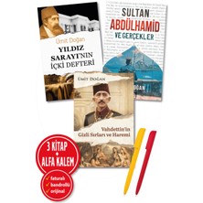 Destek Yayınları Alfa Kalem+Vahdettin’in Gizli Sırları+Yıldız Sarayı Içki+Sultan Abdülhamid Ümit Doğan 3 Kitap Yeni