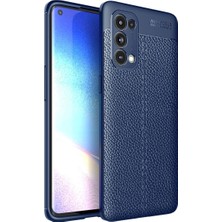 Buğz Oppo Reno 5 Pro Kılıf Auto Focus Kapak - Lacivert