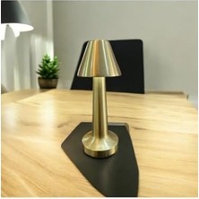 Skygo 3 Renkli Dokunmatik Şarjlı Dimlenebilir Üç Fonksiyonlu Dekoratif Masa Lambası