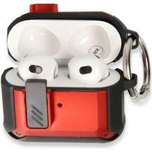 Buğz Airpods Pro 2 (2.nesil) Truva Kılıf - Kırmızı