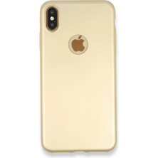 Buğz Iphone Xs Max Kılıf First Silikon - Gold