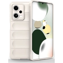 Buğz Xiaomi Poco X5 5g Kılıf Optimum Silikon - Krem