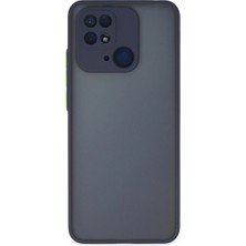 Buğz Xiaomi Redmi 10C Kılıf Montreal Silikon Kapak - Lacivert