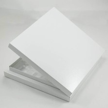 Skygo 16 Bölmeli Madlen Çikolata Kutusu Beyaz Renkli