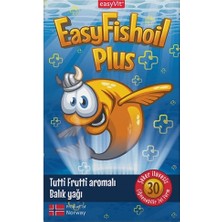 Easyvit Easyfishoil Plus 30 Tablet - Dezenfektan Hediyeli (%72 Alkol)