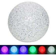 Normadia LED Işıklı Kırılmaz Kristal Top Dekoratif Gece Lambası 6.5 cm