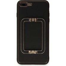 Buğz Iphone 7 Plus Kılıf Coco Elit Kapak - Siyah