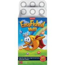 EasyVit EasyFishoil Multi Omega 3 (Tekli Paket) 30 Tablet