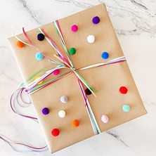 Skygo Peluş Ponpon, 1.5 cm 50 Adet Siyah