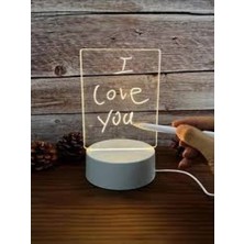 Normadia Çizim ve Yazı Için Taşınabilir LED Gece Lambası ve Pano