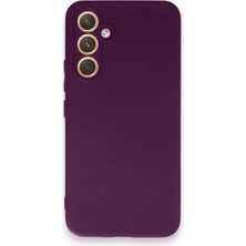 Buğz Samsung Galaxy A54 5g Kılıf First Silikon - Mor