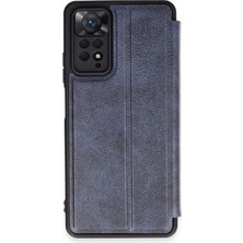 Mey İthalat Bfs  Xiaomi Redmi Note 12 Pro 4g Kılıf Flip Cover - Lacivert