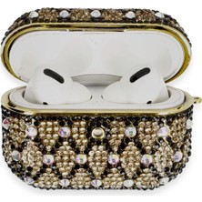 Mey İthalat Bfs  Airpods Pro 2 (2.nesil) Klor Taşlı Kılıf - Desen 4