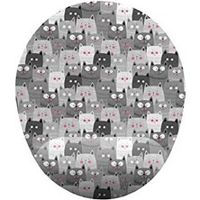 Skygo Sevimli Kediler Bilek Destekli Mouse Pad