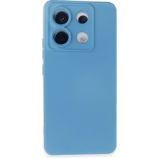 Mey İthalat Bfs  Xiaomi Redmi Note 13 Pro 5g Kılıf Nano Içi Kadife Silikon - Mavi