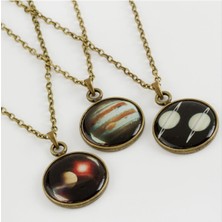 DS LLC Gezegen Canlı Kolye DLLSRSBJ34