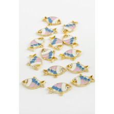 DS LLC Balık Tek Kulp Mineli Bileklik ve Kolye Ucu Aparatı 1 Adet DLLSRSBJ34