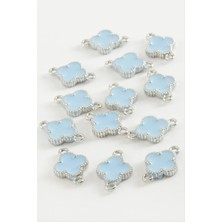 DS LLC Çiçek Çift Kulplu Mineli Bileklik ve Kolye Ucu Aparatı 1 Adet DLLSRSBJ34