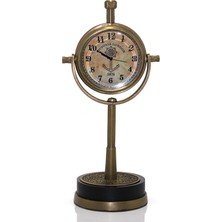 DS LLC Ieg ™ Masa Üstü Pirinç Saat Model 4 DSLLCRS-IEGK34