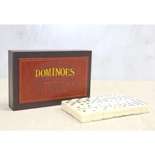 DS LLC Ieg ™ Deri Kutulu Domino Oyunu ALK4217 DSLLCRS-IEGK34
