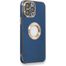 Mey İthalat Bfs  iPhone 14 Pro Max Kılıf Store Silikon - Mavi