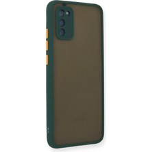 Mey İthalat Bfs  Samsung Galaxy A02S Kılıf Montreal Silikon Kapak - Yeşil