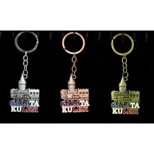 DS LLC Ieg ™ Metal Galata Kulesi Anahtarlık ALK2212 DSLLCRS-IEGK34