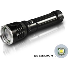 DS LLC Ieg ™ Flaşörlü Uzun Mesafeli Şarjlı Pilli Mıknatıslı El Feneri  WT-282 DSLLCRS-IEGK34