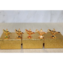 DS LLC Ieg ™ Mineli Metal Alaaddin Lambası Model 6 DSLLCRS-IEGK34