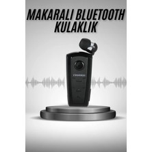 DS LLC Ieg ™ Makaralı Bluetooth Kulakiçi Yaka Kulaklığı Kablosuz Kulaklık DSLLCRS-IEGK34