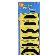 DS LLC Ieg ™ Karnaval Kostüm Partisi Bıyığı 6 Model 6 Adet DSLLCRS-IEGK34