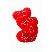 DS LLC Kalp Peluş Anahtarlık 9 cm DLLSRSBJ34