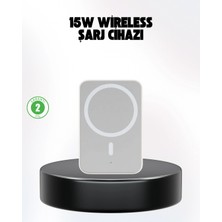 DS LLC Ieg ™ Iphone Serileri Ile Uyumlu Magsafe Manyetik Araç Telefon Tutucu ve Şarj Cihazı Dsllcrs-