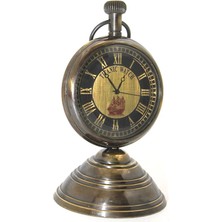 DS LLC Ieg ™ Masa Üstü Pirinç Saat Model 5 DSLLCRS-IEGK34