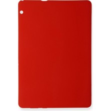 Mey İthalat Bfs  Huawei Mediapad T5 10 Kılıf Evo Tablet Silikon - Kırmızı